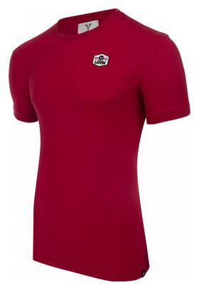 Camiseta de manga corta LeBram Winery Badge / rojo