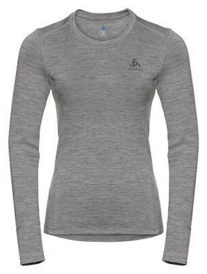 Odlo Merino 200 Langarmtrikot Grau Damen