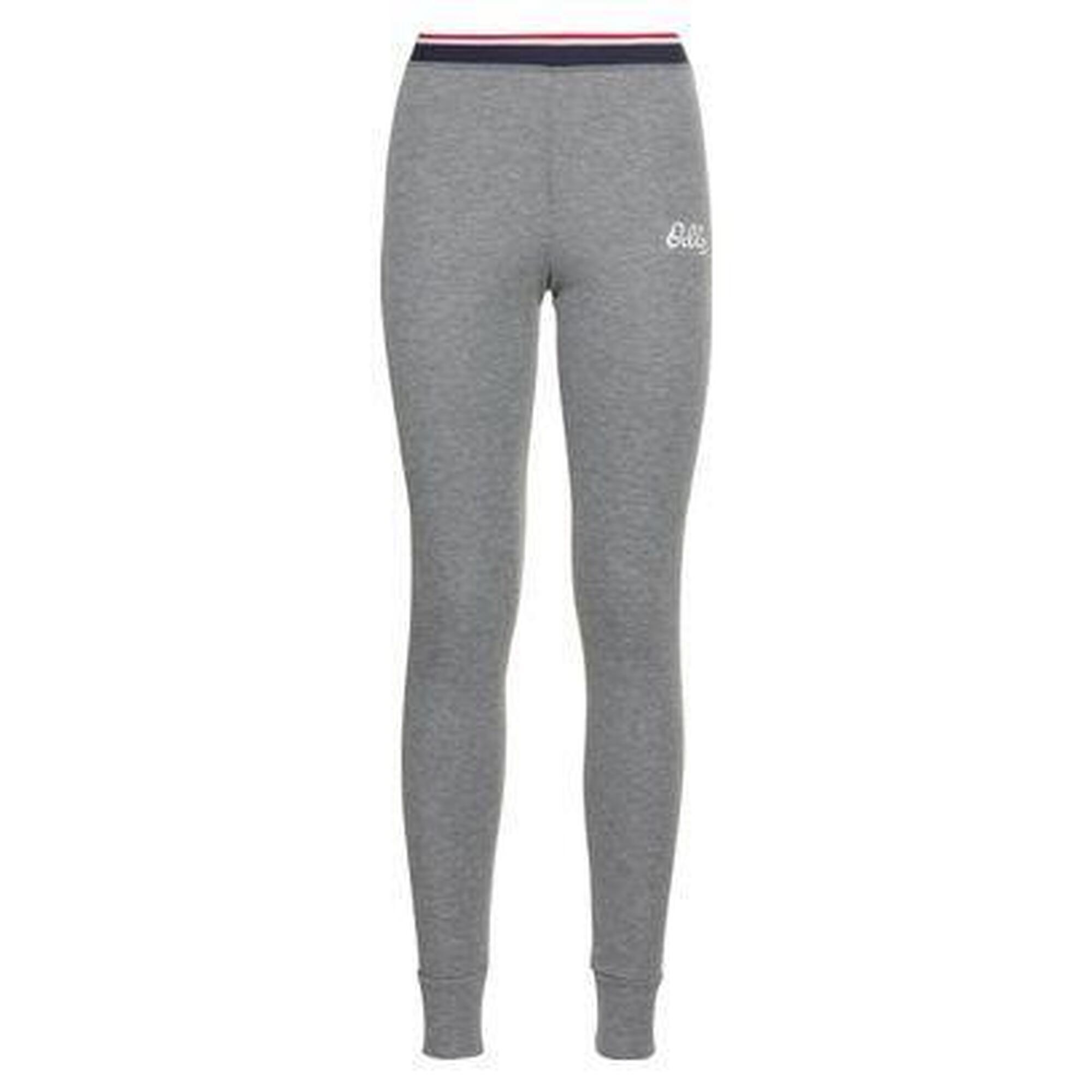 Odlo - Collant Long Odlo Active Warm Originals Eco Gris Femme - Collant - Blanc|gris - 52 2xl - Decathlon