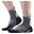 Chaussettes De Running Monnet Run Ultra Gris
