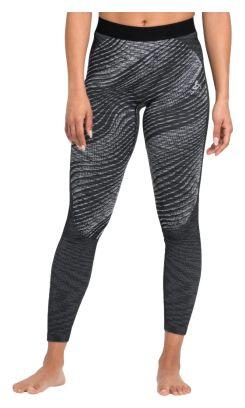 Collant Long Odlo Blackcomb Eco Noir Gris Femme