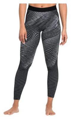 Odlo blackcomb eco long tights black grey women's