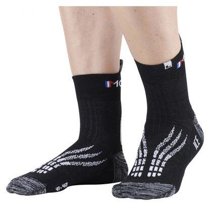 Monnet Run Ice Running Socks Schwarze 3/5