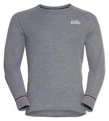 Odlo active warm eco sapphire blue 1/2 zip long sleeve jersey