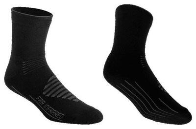 Bbb infrarouge firfeet socks black / grey