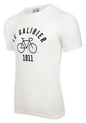 LeBram & Sport Epoque T-Shirt Manica Corta Le Galibier Marshmallow / Bianca