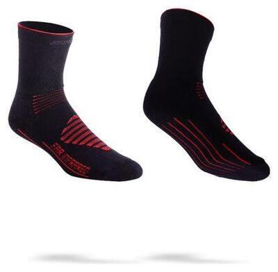 Calze BBB InFraRouge FIRFeet Nere / Rosse
