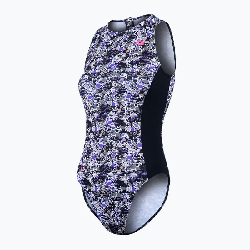 Costum de baie dintr-o piesă pentru femei ZONE3 Pacific Koa cu gât înalt