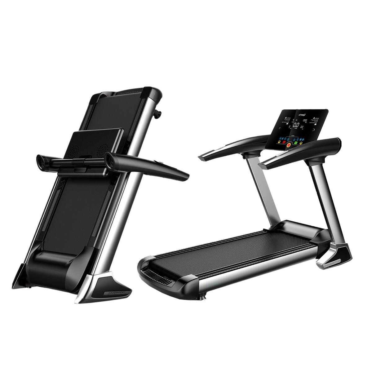 Clover Fitness - Tapis De Course Compact Et Pliable Intelligent Cfx3 - Bluetooth - 12,8 Km/h - Tapis De Marche - Noir - No Size - Decathlon