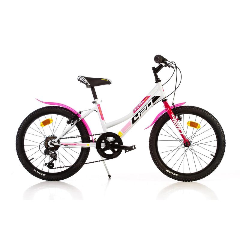 Dino bikes sportovní dívčí kolo  20" bílé