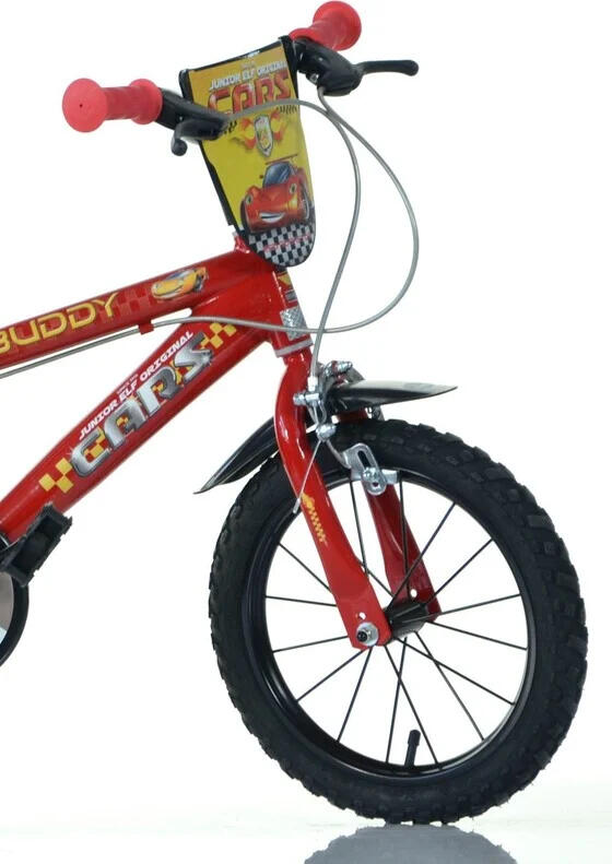 Dino Bikes 14" Cars Bicycle 3/7