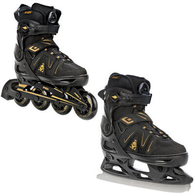 Rolki Łyżwy figurowe 2w1 RAVEN Pulse PRO FitGo