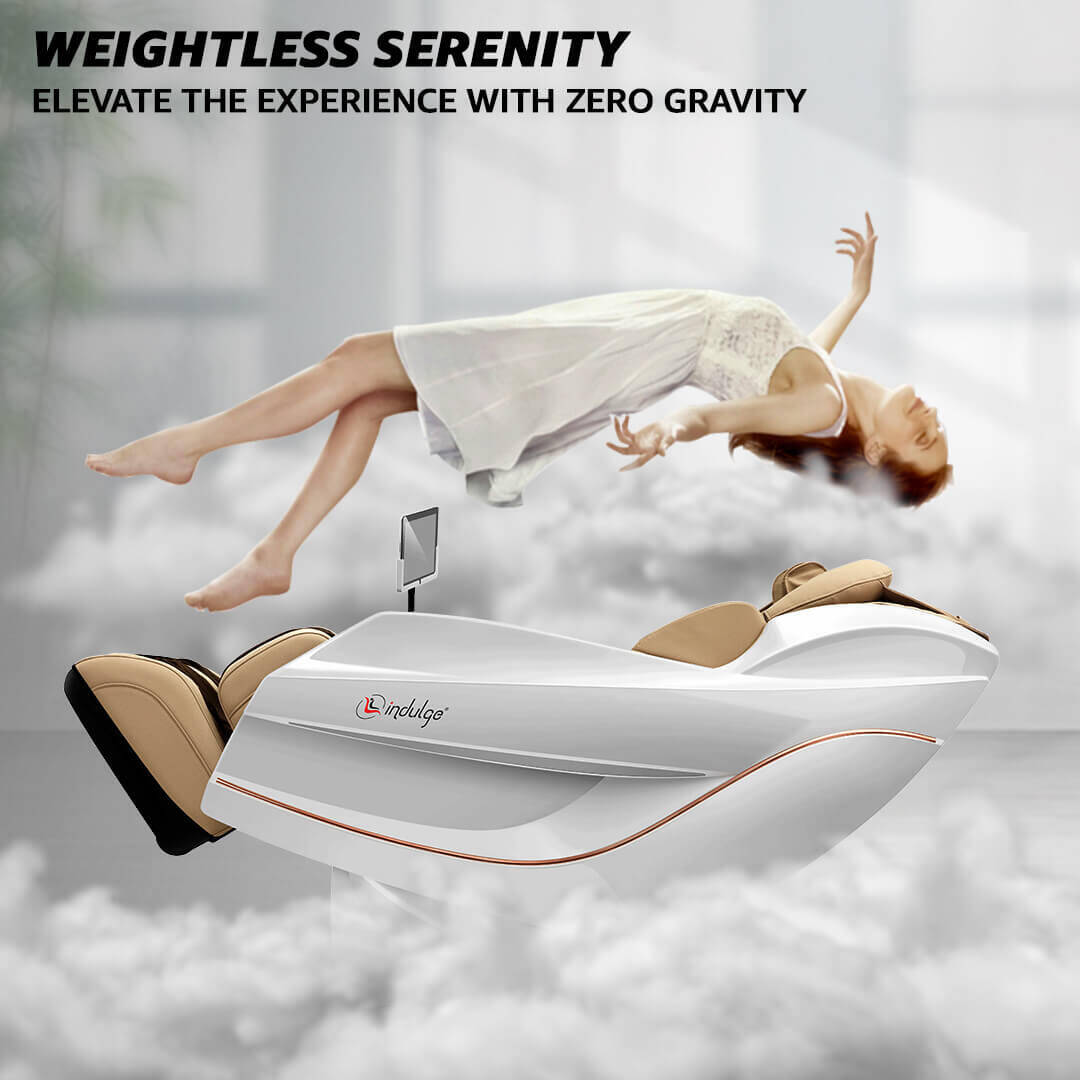 PowerMax Fitness Indulge Full Body, Zero Gravity Massage Chair (Free Installation & Demo) for Home Stress & Pain Relief with 4D Plus intelligent technology, Dedicated Foot & Calf Massage (Model: PMC-4900) -  3