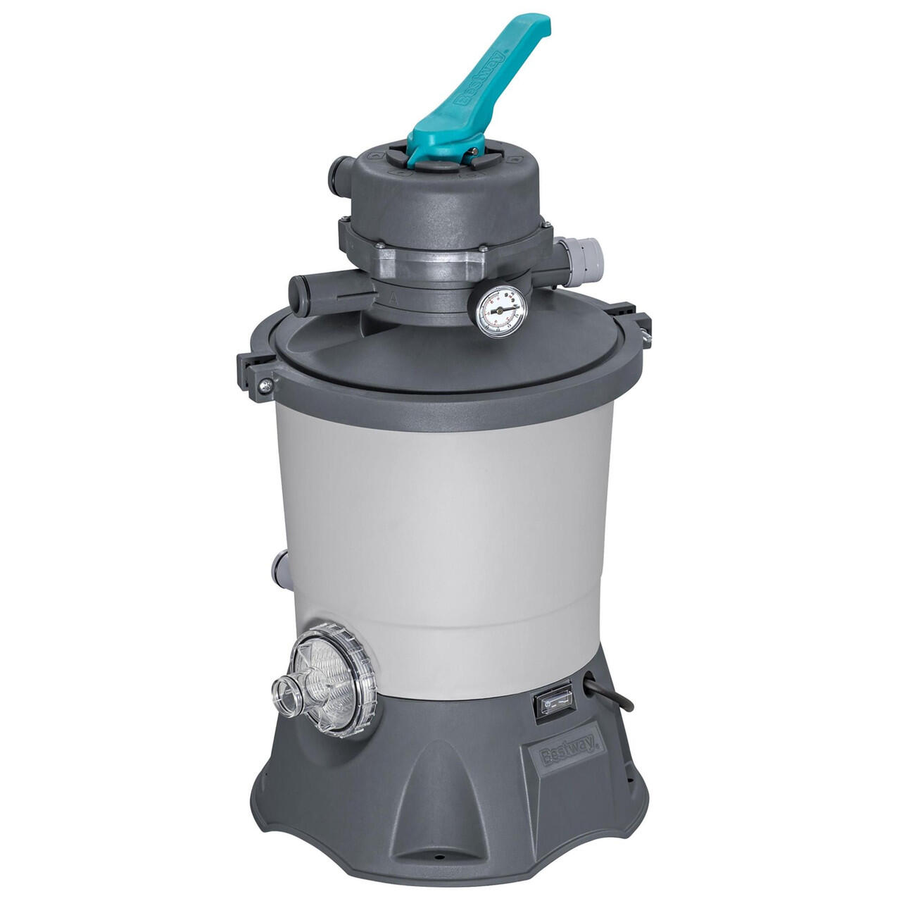 BESTWAY Gruppo Filtrazione nuoto adulto, Grigio