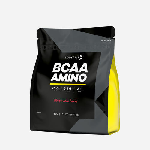 BODY&FIT BCAA Amino - Watermelon - 330 gram (22 doseringen)