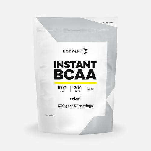 BODY&FIT Instant BCAA - Naturel (Zonder Smaak)  - 500 gram (50 doseringen)