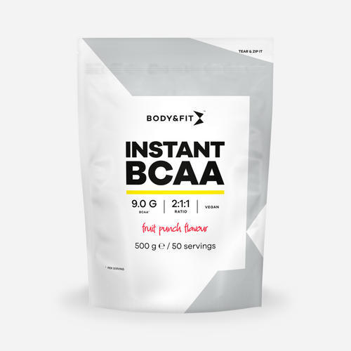 BODY&FIT Instant BCAA - Fruit Punch - 500 gram (50 doseringen)