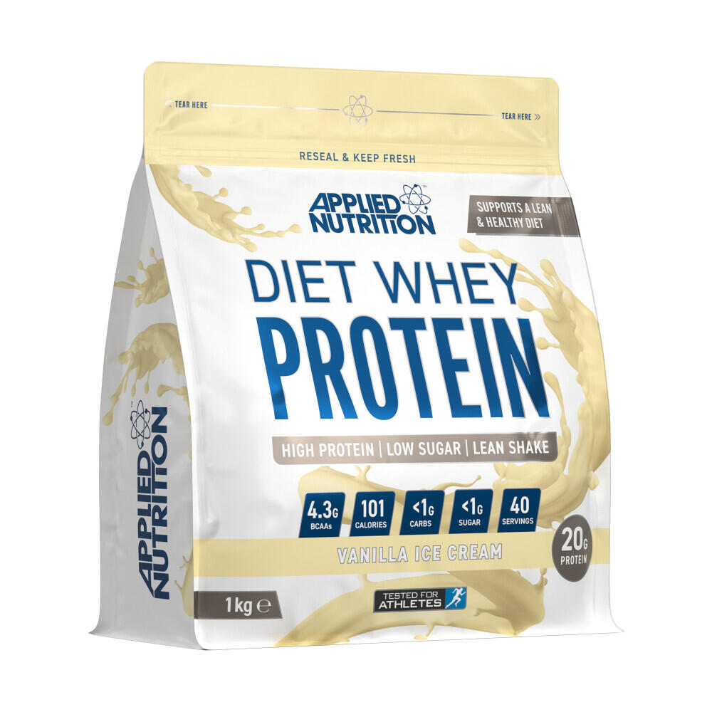 Applied Nutrition - Protéine De Sèche - Diet Whey Protein - Glace À La Vanille - Isolat De Whey - Decathlon