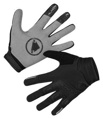 Endura singletrack windproof long gloves black