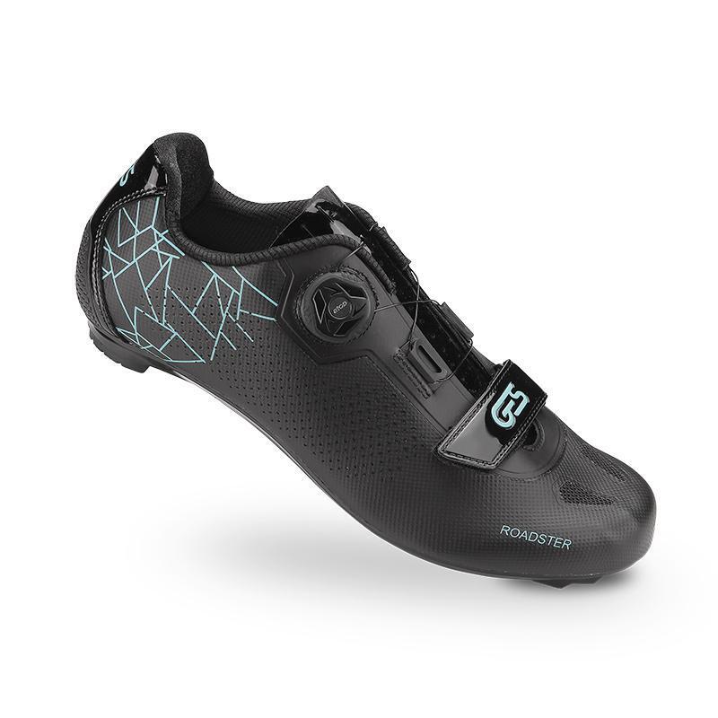 Calçado de Ciclismo de Estrada Roadster 2 Azul-Preto