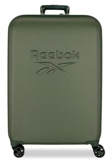 Valigia media ABS rigida Reebok Franklin 70cm 73L Kaki