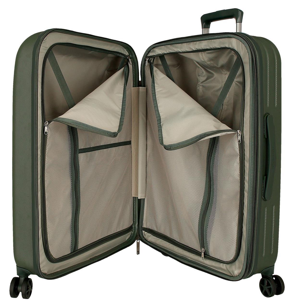 Valise moyenne ABS rigide Reebok Franklin 70cm 73L Kaki 4/7