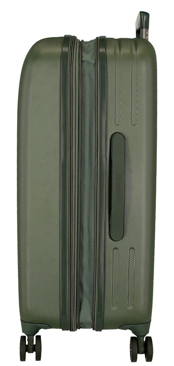 Valise moyenne ABS rigide Reebok Franklin 70cm 73L Kaki 5/7