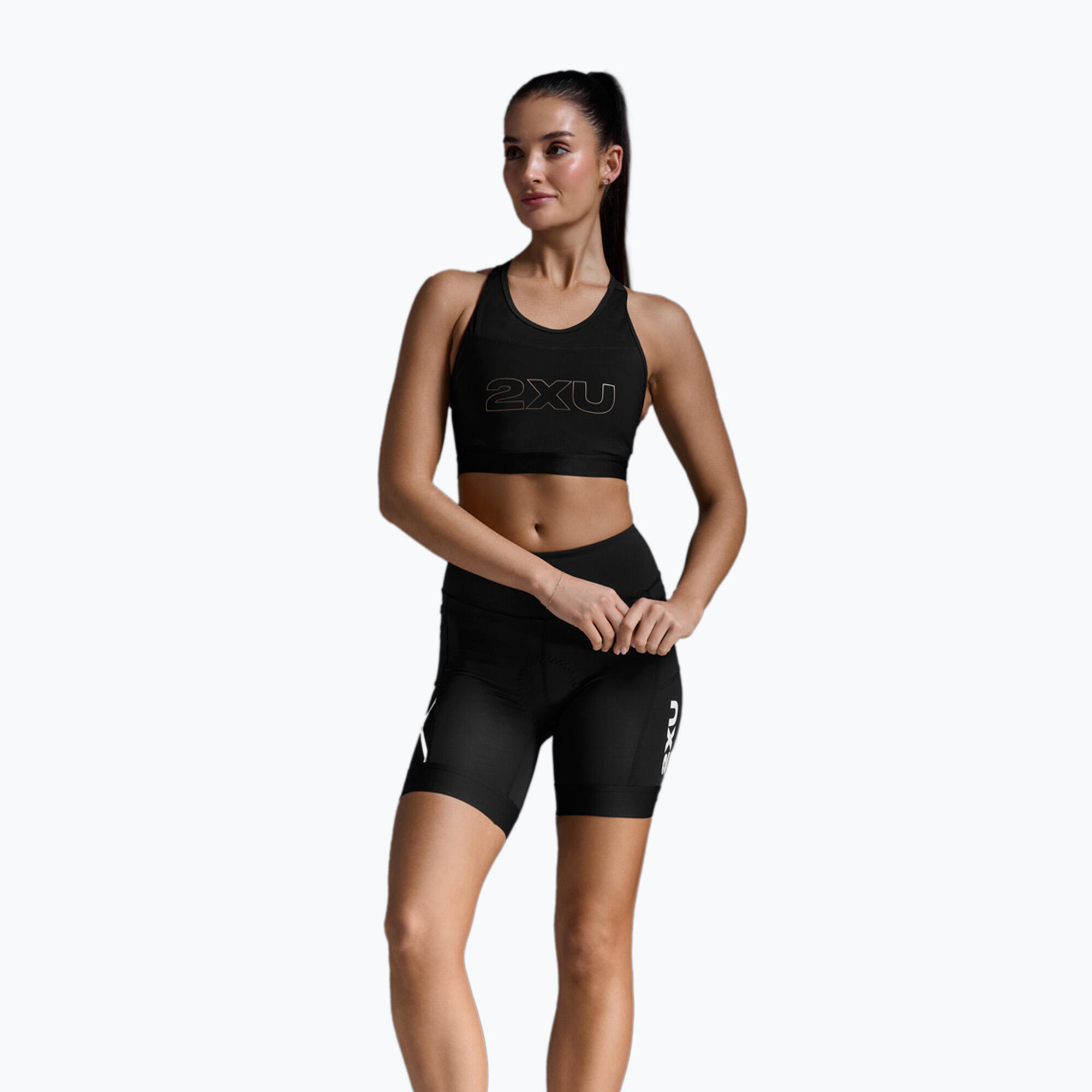 Short de triathlon 2XU Core Tri 6" pour femme 2/5