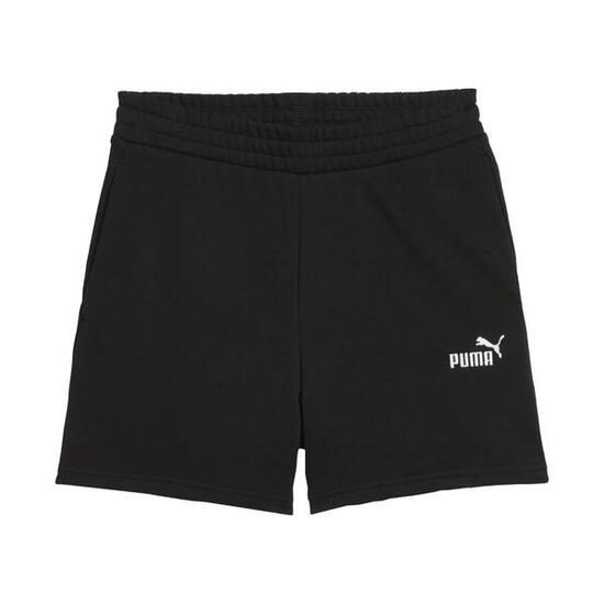 Essentials Small No. 1 Logo High-Waist-Shorts Damen PUMA