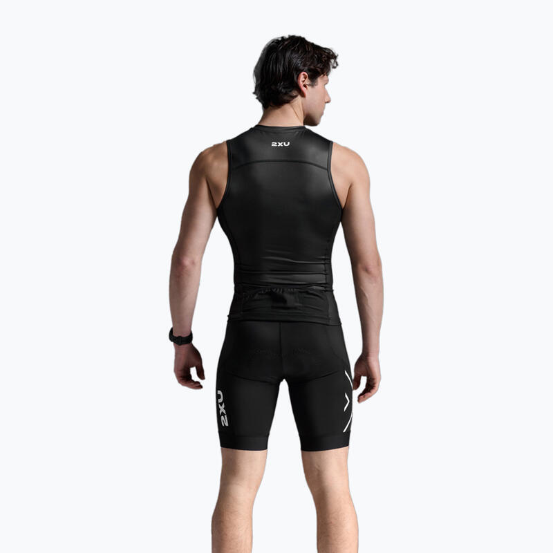 Tricou pentru ciclism 2XU Core Tri Tank pentru bărbați
