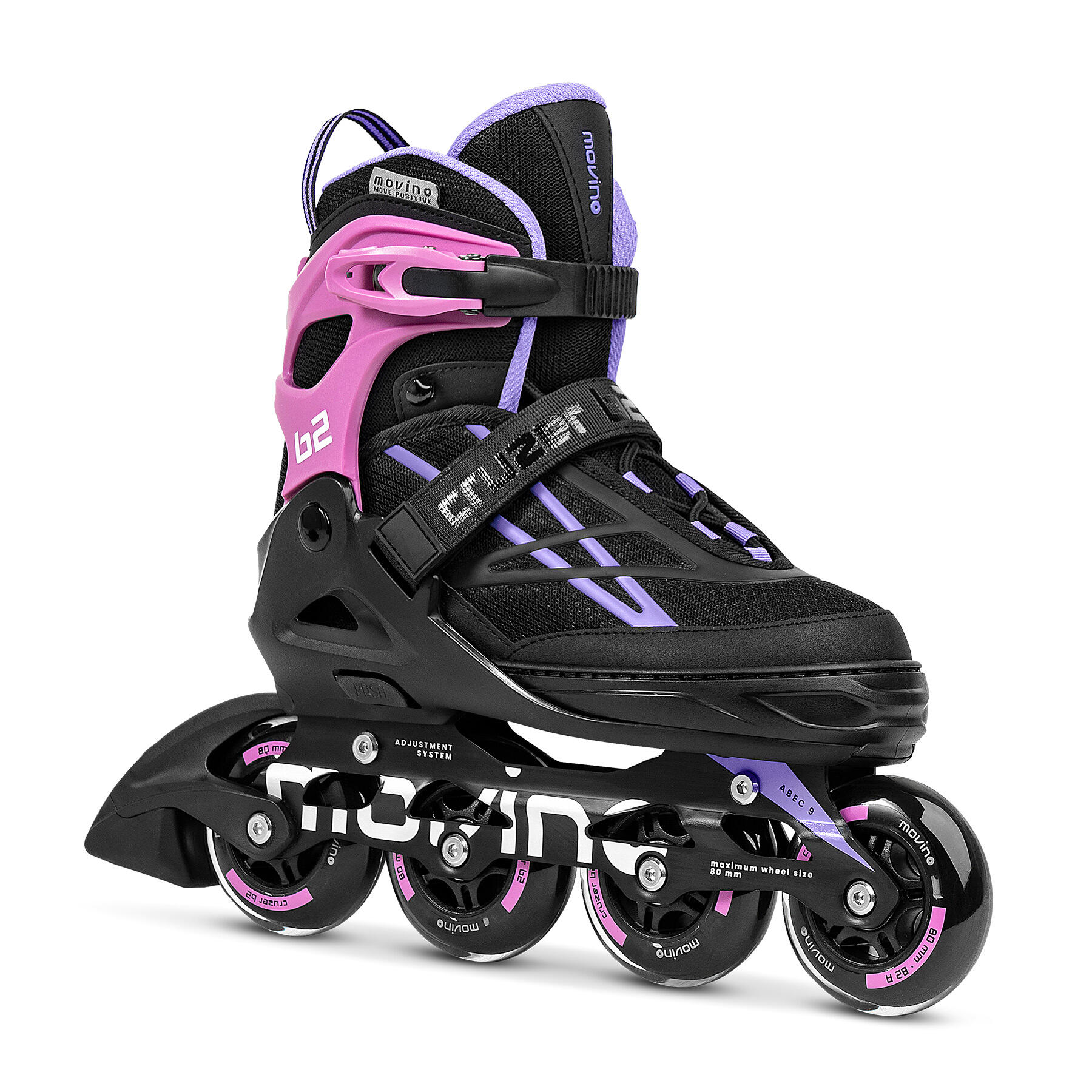 Patins fitness ajustáveis ​​para crianças Movino Cruzer B2 -PP 4/8