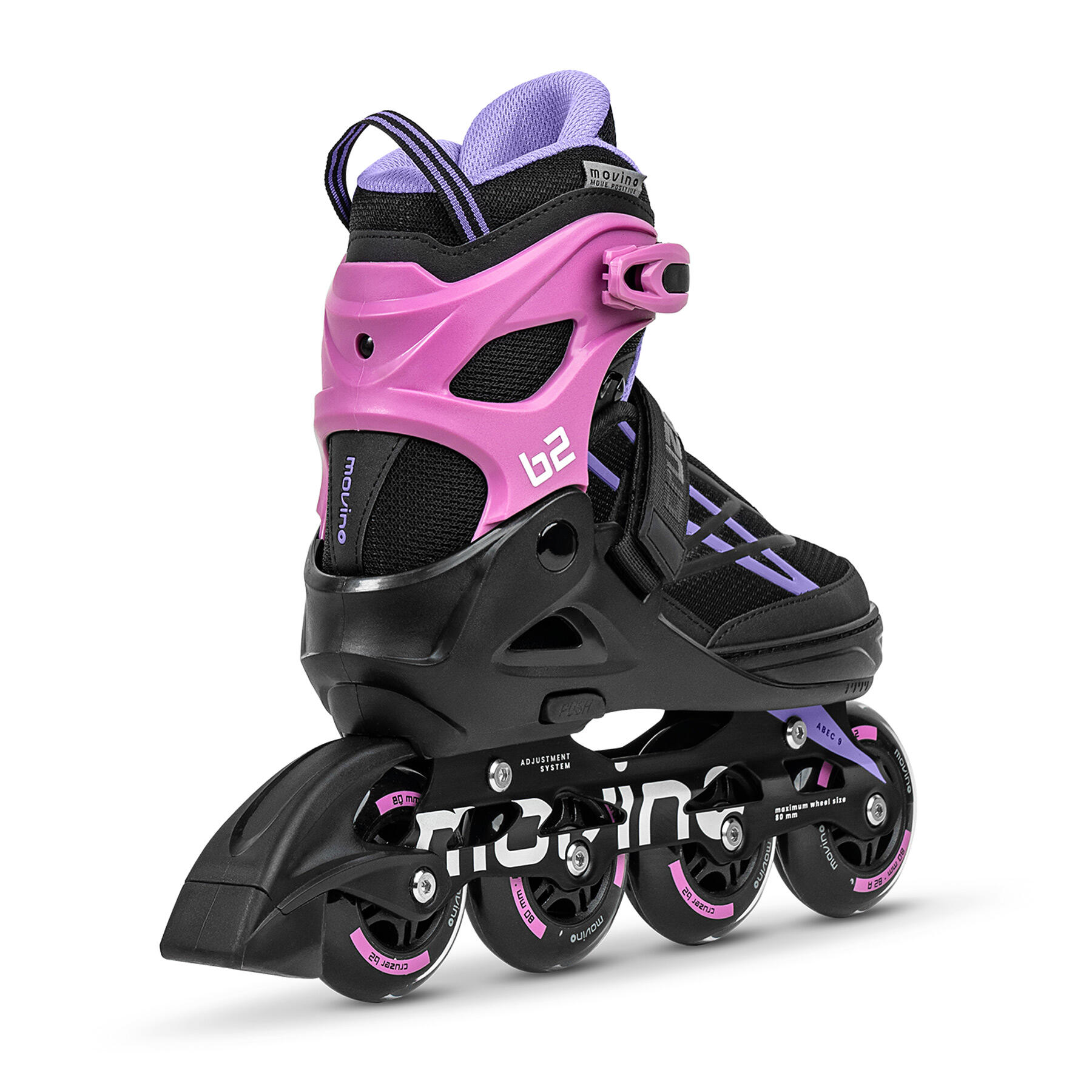 Patins fitness ajustáveis ​​para crianças Movino Cruzer B2 -PP 7/8