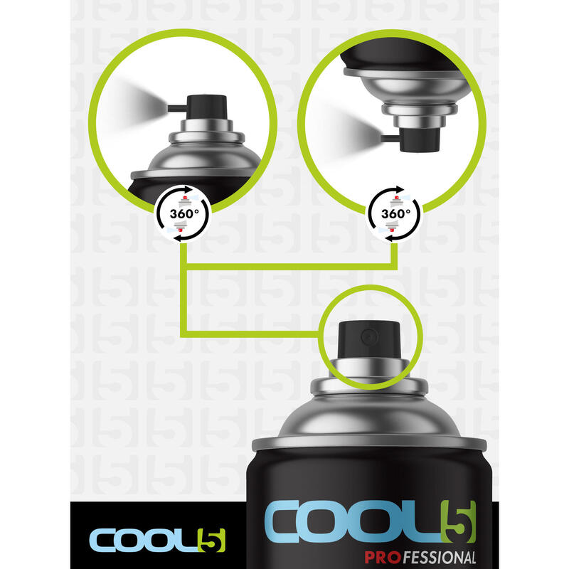 Lubrifiant pentru biciclete Cool5 White Grease 360° Spray Universal