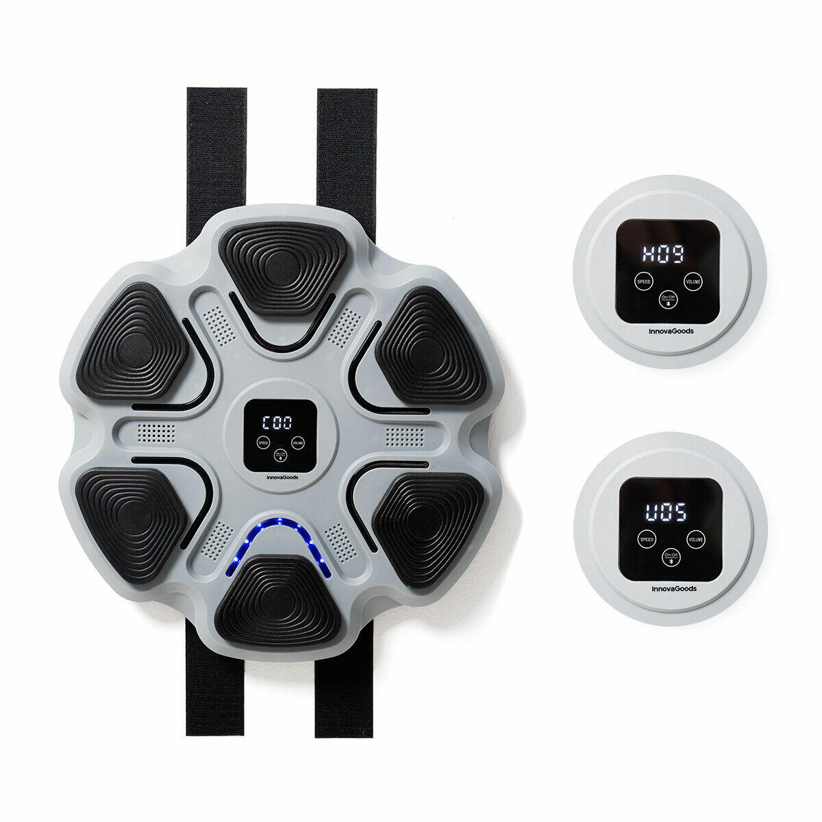 Macchina Da Boxe Musicale Bluetooth 2024 - Con Guanti, Luci RGB, 9 Velocità, Per Adulti E Bambini - Foto 12