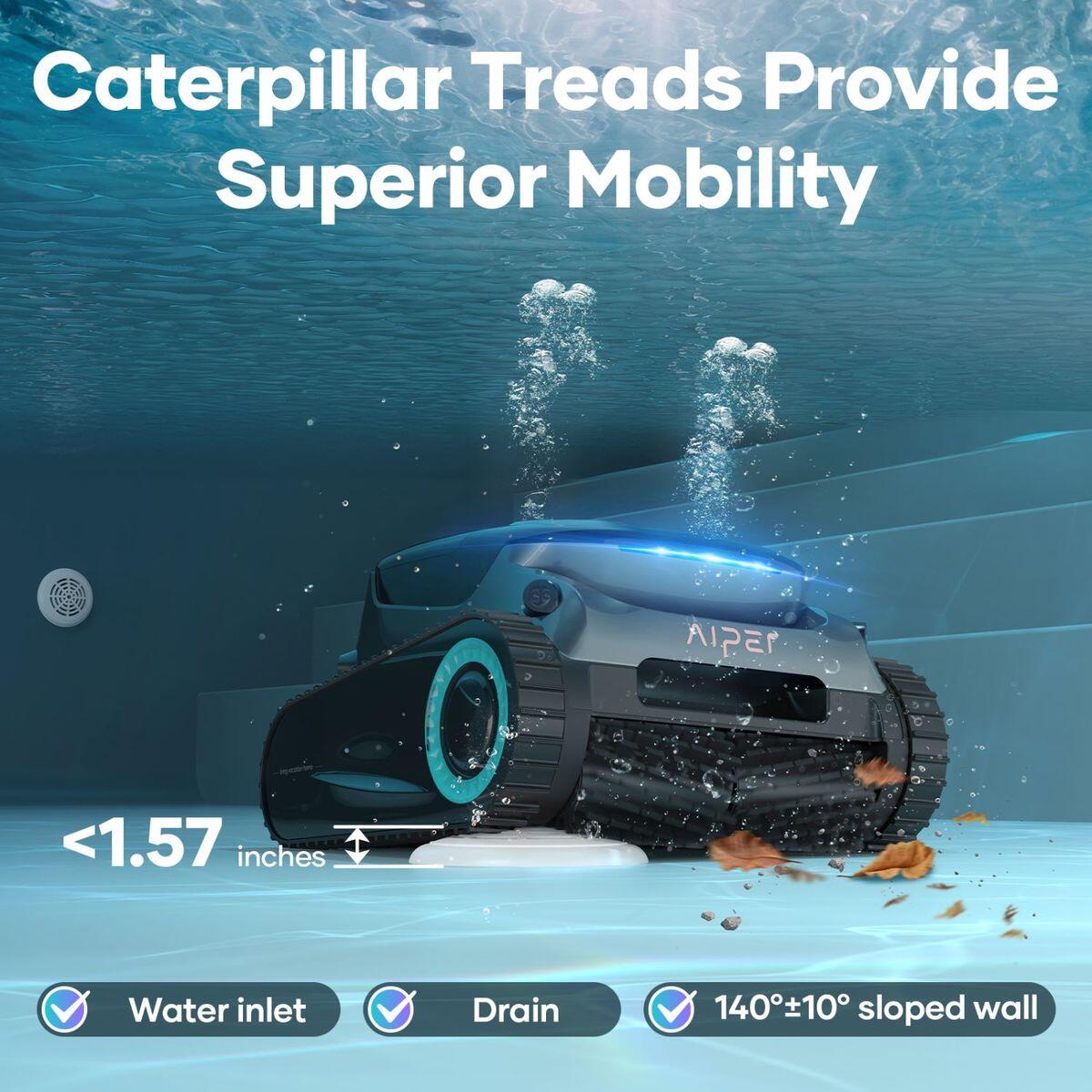 AIPER Scuba S1 Pro Robot Pulisci Piscina 200mq 180min 6/7