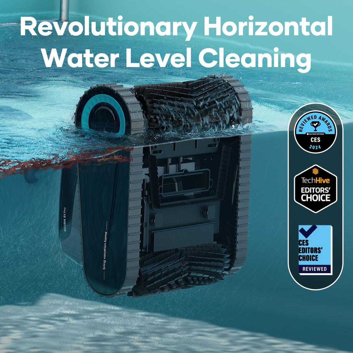 AIPER Scuba S1 Pro Robot Pulisci Piscina 200mq 180min 3/7