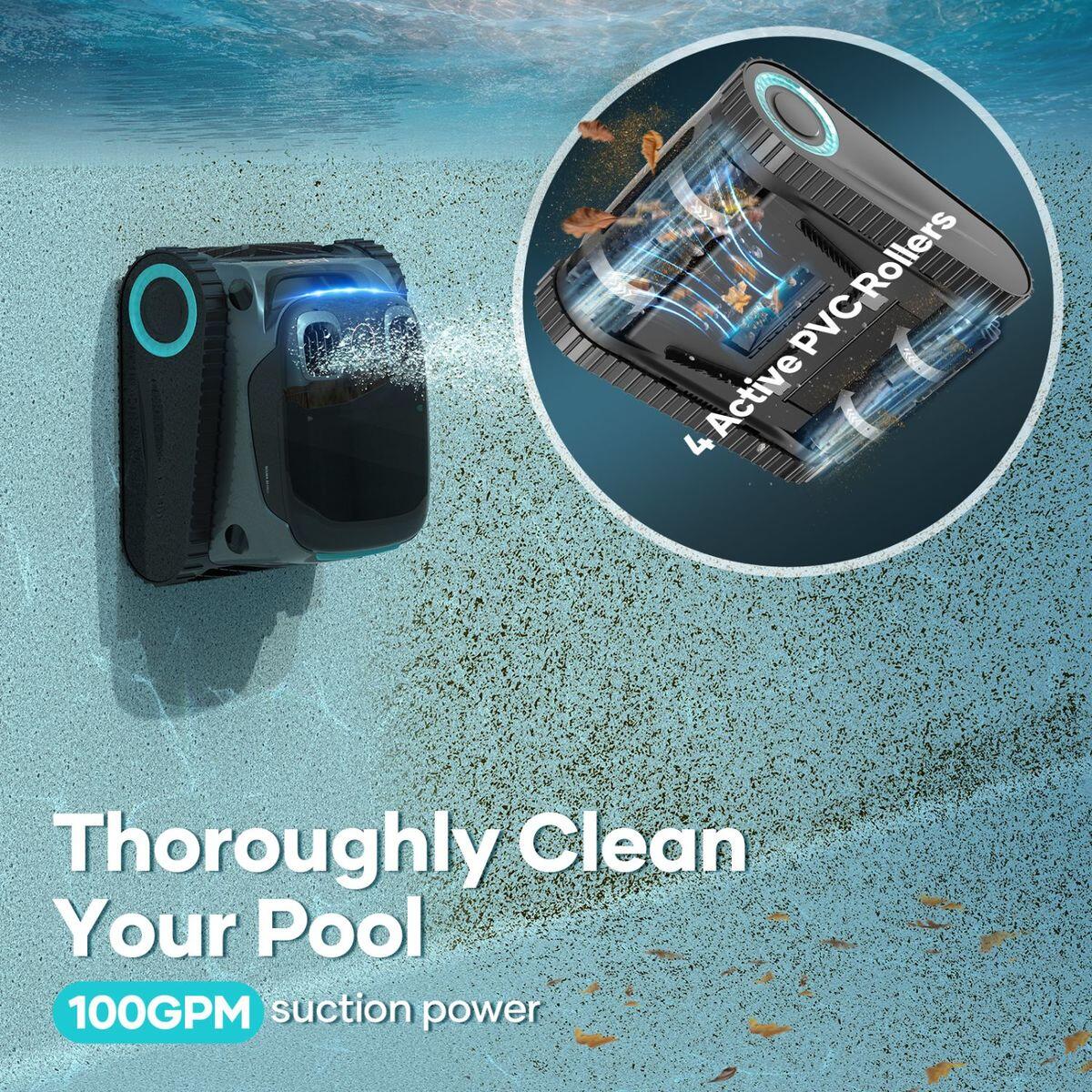 AIPER Scuba S1 Pro Robot Pulisci Piscina 200mq 180min 7/7