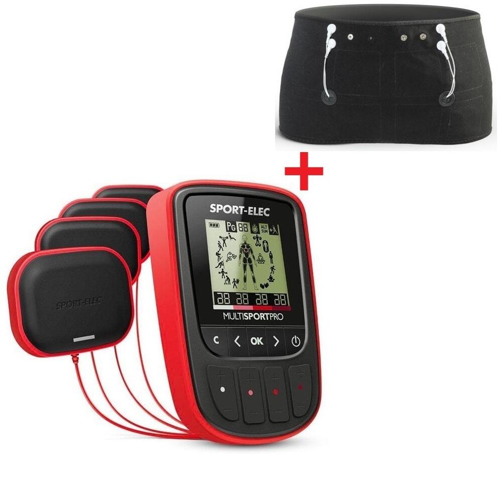 Electroestimulador multisportpro sport-elec cinto glúteos