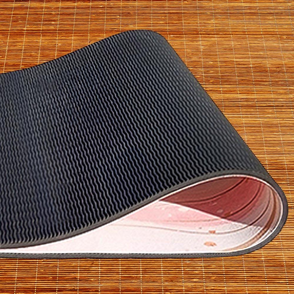 Tapis yoga enfant confort & adhérence - 6mmx61cmx1,51m - Un monde féérique 4/7