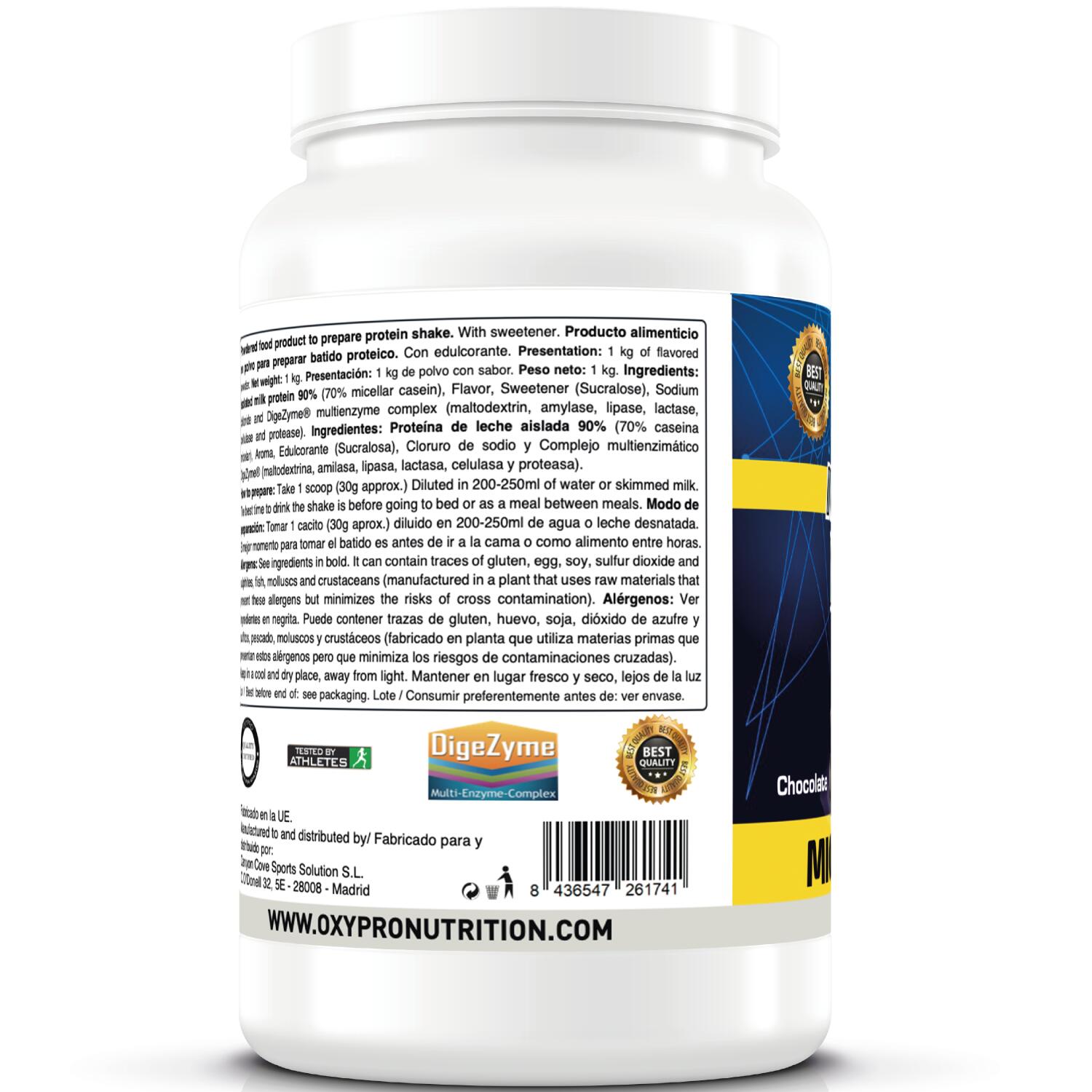 Night Recovery Cream (Caseina Micelar + Digezyme®) 1000g  Sabor Chocolate 3/5