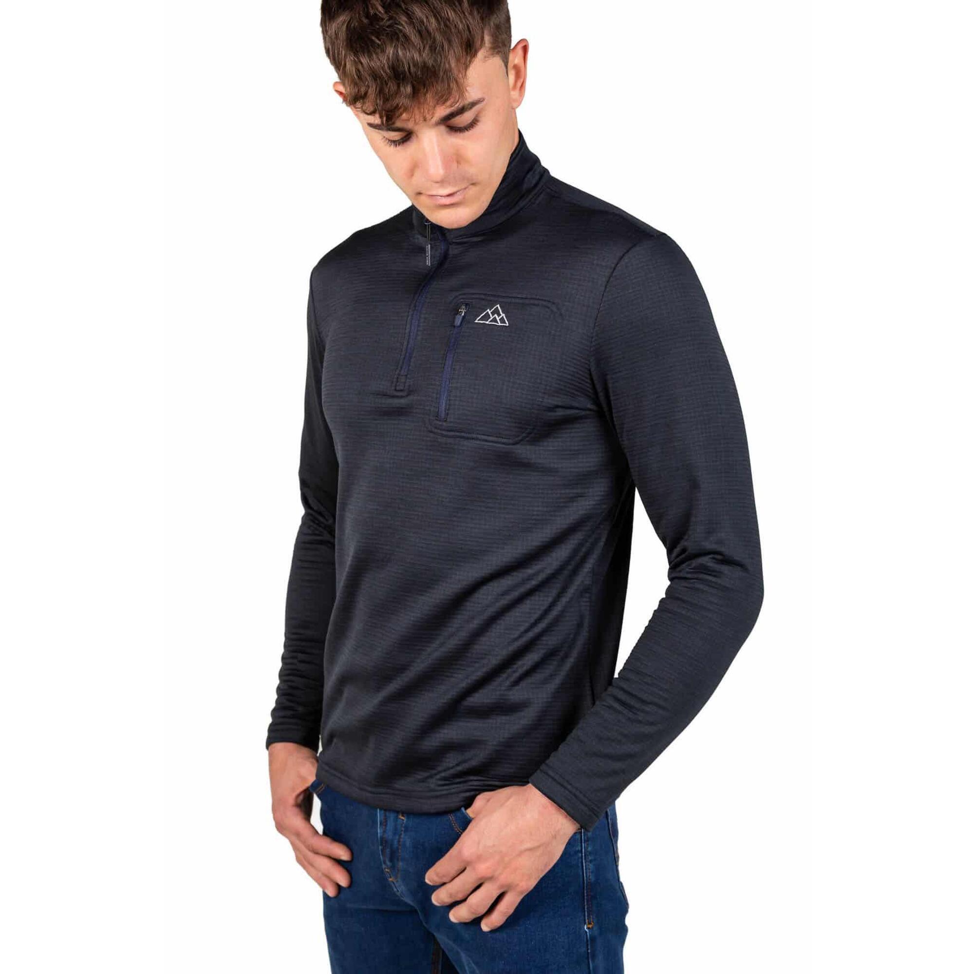 Casaco Polar Raptor Black Alpinismo Homem Térmico E Transpirável Azul Escuro