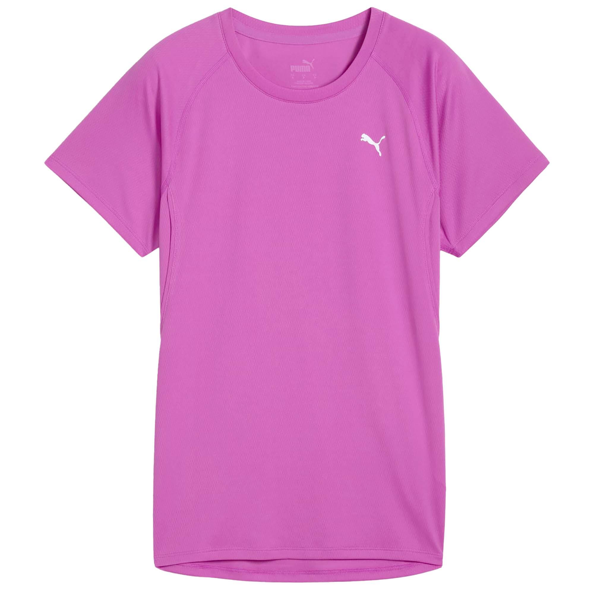 Puma - T-shirt Puma W Run Velocity Tee (polyester) Femme - Maillot Manches Courtes - Rouge - 38 S - Decathlon
