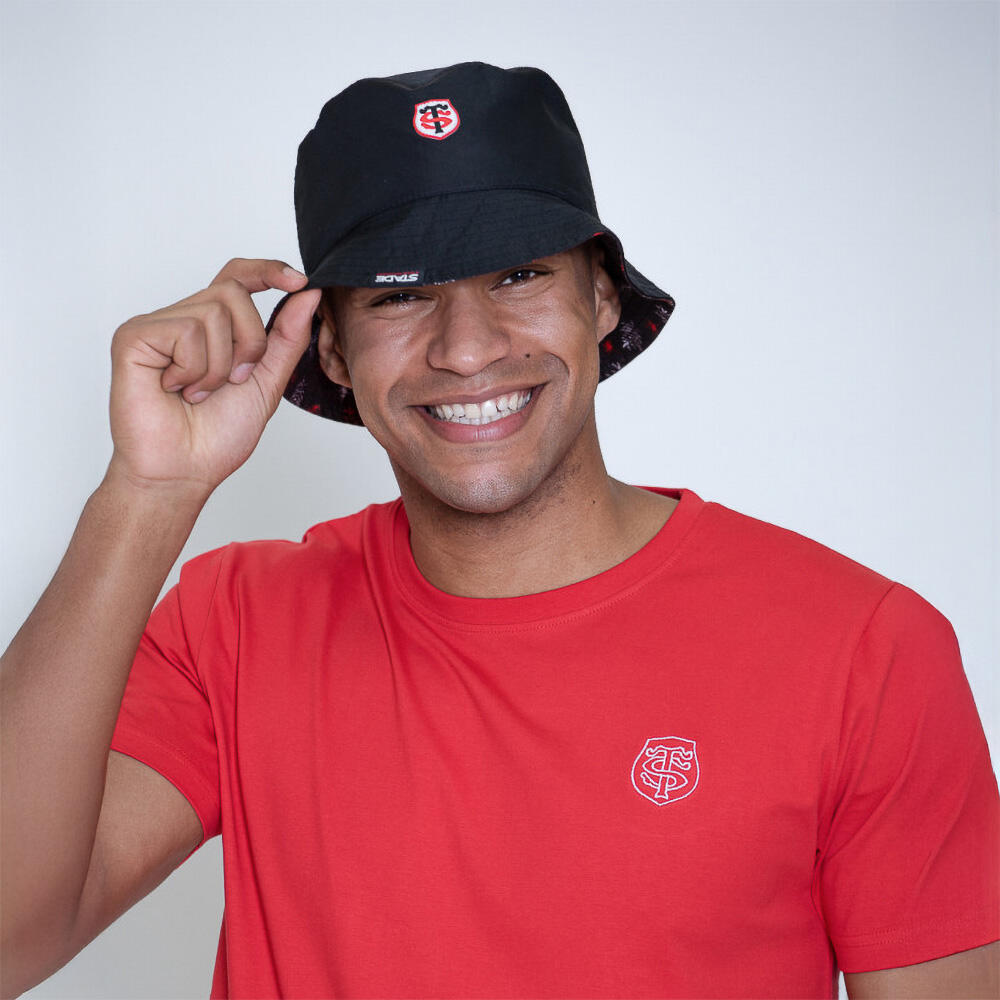 STADE TOULOUSAIN Cappello Da Pescatore Reversibile Unisex Chogun Stade Toulousain Nero