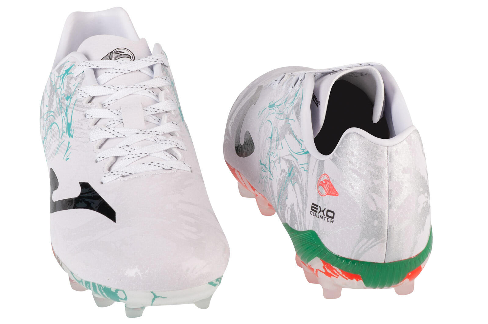Scarpe da calcio Uomo Joma Supercopa 24 Terrain bianco 3/7