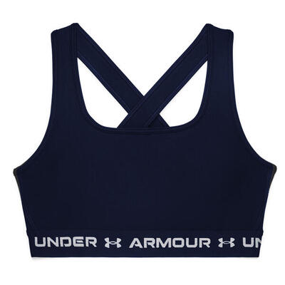 Sport-BH feuchtigkeitsableitend, schnelltrocknend Damen - Crossback Mid Bra