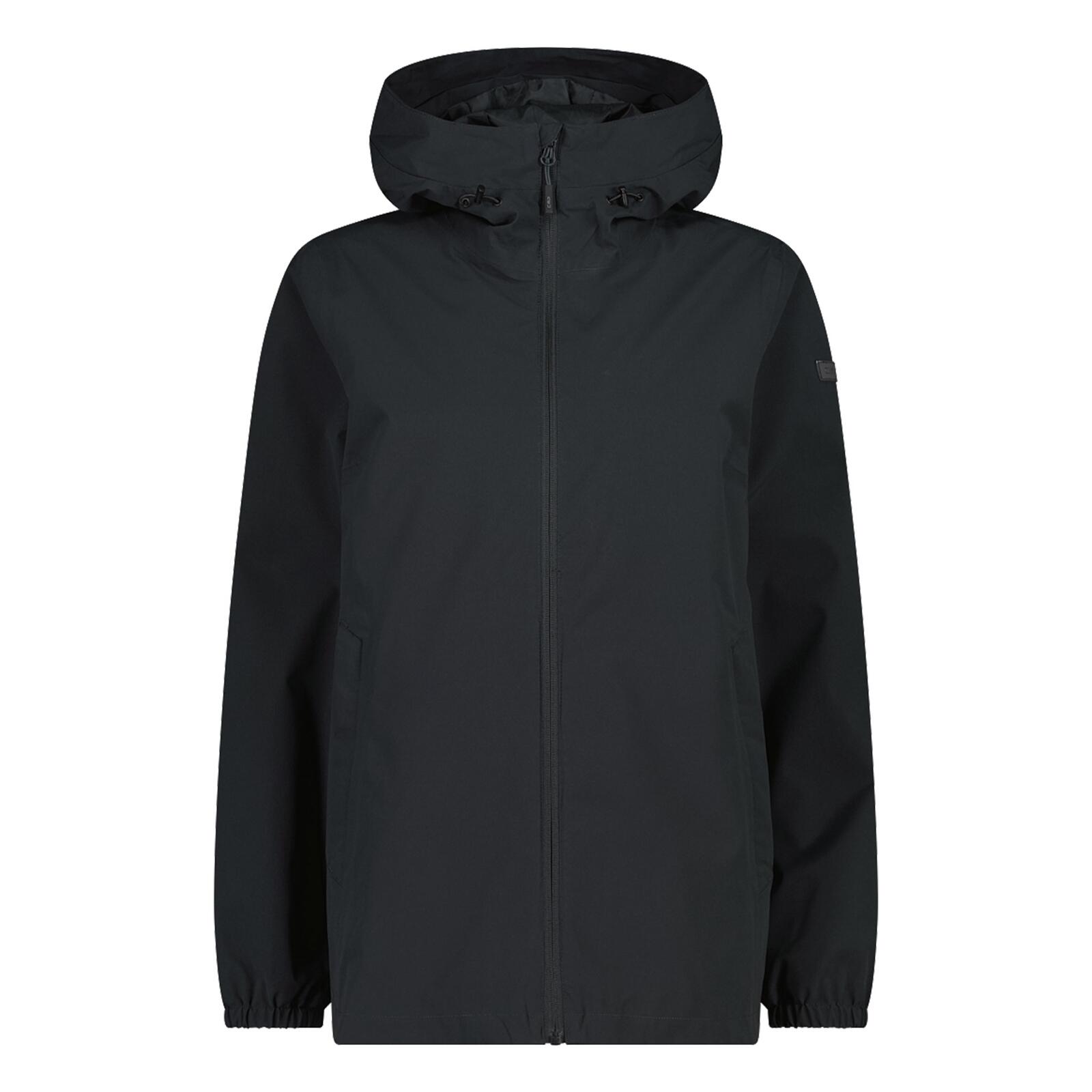 CMP Regenjacke atmungsaktiv wasserdicht Damen - Regenjacke Woman Jacket Fix Hood