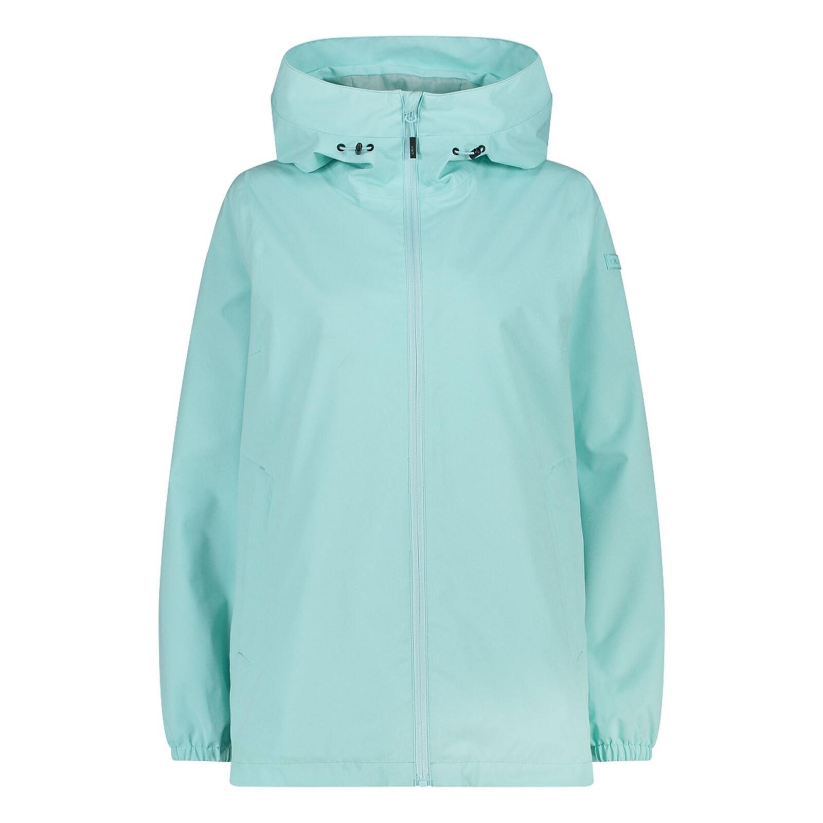 CMP Regenjacke atmungsaktiv wasserdicht Damen - Regenjacke Woman Jacket Fix Hood