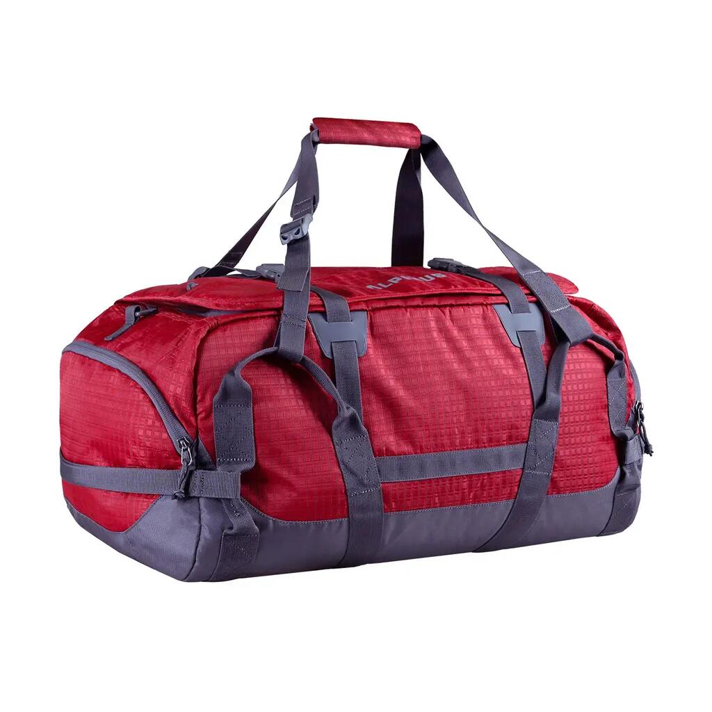 Alpinus Calama 45 Travel Bag - Red/Grey