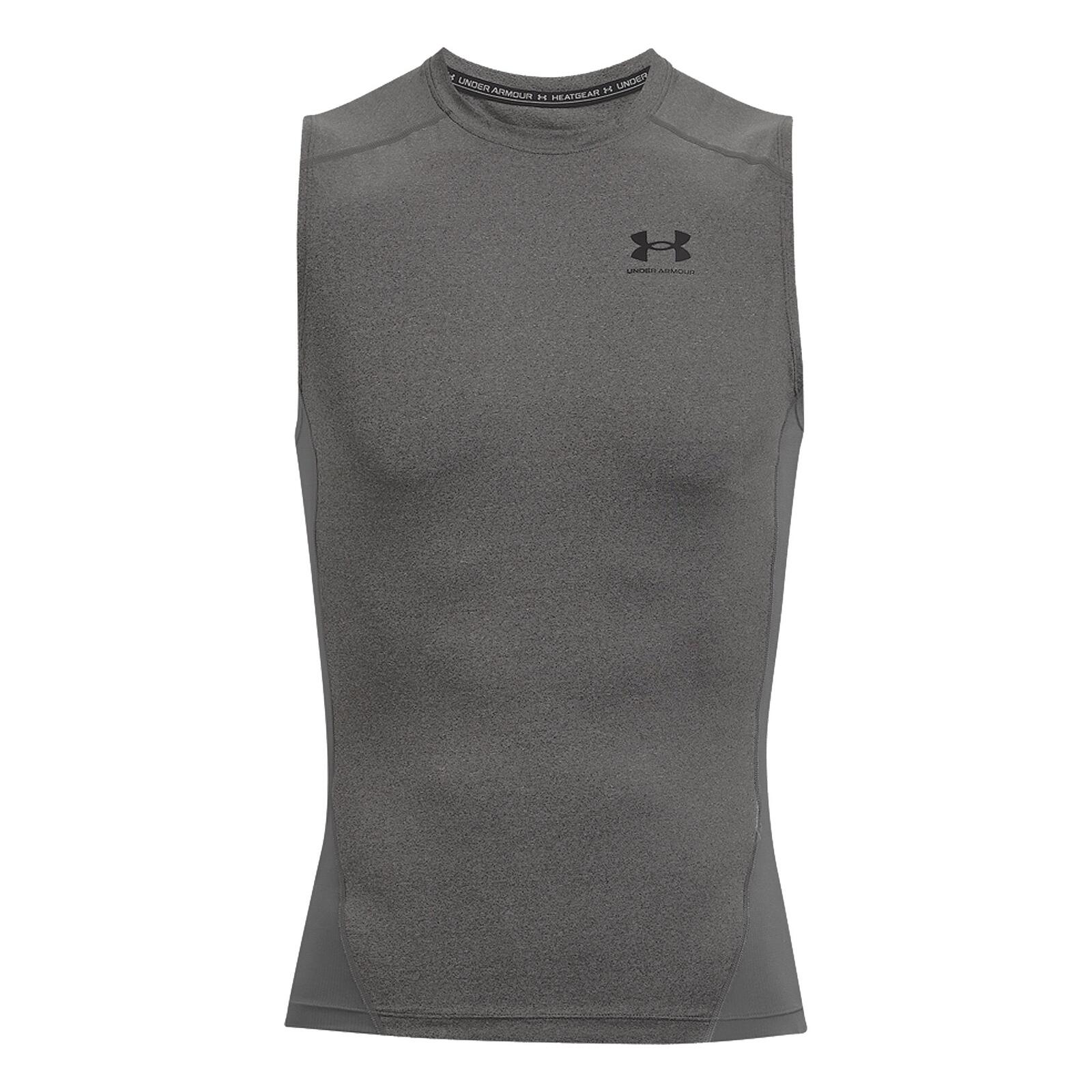 Camiseta Under Armour HeatGear Sleeveless, Gris, Hombre 1/6