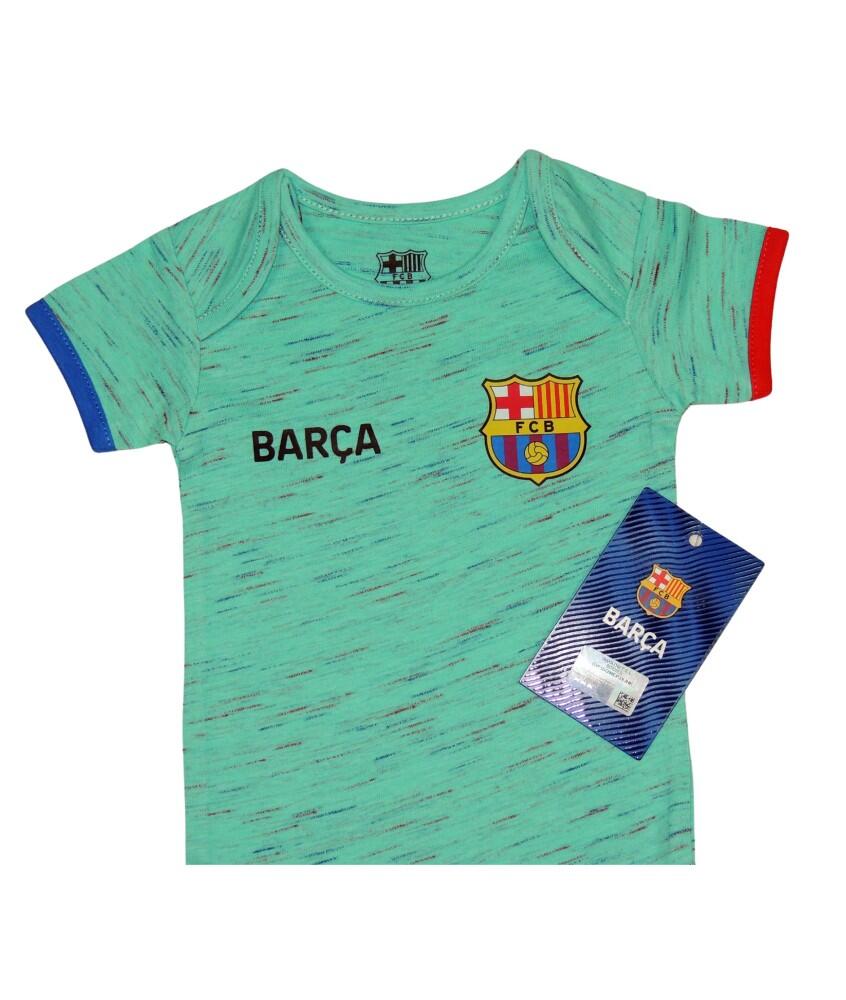 Body Bebé FC Barcelona Oficial Verde 4/5